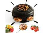 CuisineKing G1 - 3-in-1 Pizza Grill Oven - Raclette en Grill, Verzenden, Zo goed als nieuw