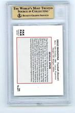 1993 Fax Pax World of Sport Diego Maradona #21 - Beckett 9.5, Nieuw