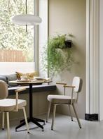 MK Stoel - Industriële design eetkamerstoel - Wolvilt, Huis en Inrichting, Nieuw, Vijf, Zes of meer stoelen, Stof, Modern, minimalistisch, industrieel, design, nederlands