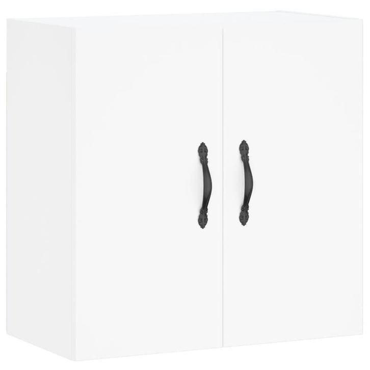 Bewerkt Hout Wandkast 60x60cm | Tweede Kansje | 40% Korting, Huis en Inrichting, Tafels | Sidetables, 50 tot 100 cm, 25 tot 50 cm