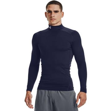 Under Armour CG Armour Comp Mock-NVY - Maat XXL, Blauw, Under Armour, Nieuw, Overige maten