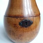 Theekistje / doosje - fruit - Tea Caddy - appelvormige boom, Antiek en Kunst