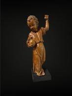 sculptuur, Kind Jezus / 17e -18e eeuw - 48 cm - Eik - 1690