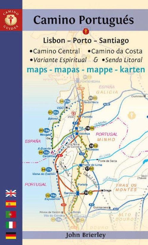 Camino Portugues Maps 9781912216307 John Brierley, Boeken, Overige Boeken, Gelezen, Verzenden