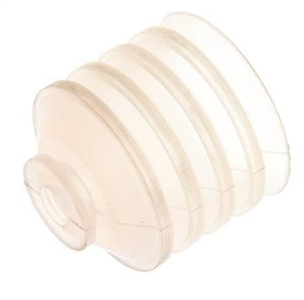 Soufflet de 40mm en silicone transparent pour ventouse de, Bricolage & Construction, Ventilation & Extraction, Envoi