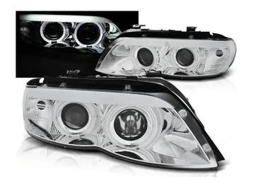Xenon Angel Eyes koplampen Chrome geschikt voor BMW X5 E53 beschikbaar voor biedingen