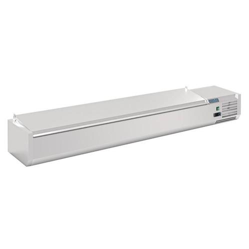 Polar G-serie opzetkoelvitrine met deksel 10x GN 1/4, Zakelijke goederen, Horeca | Keukenapparatuur, Koelen en Vriezen, Verzenden