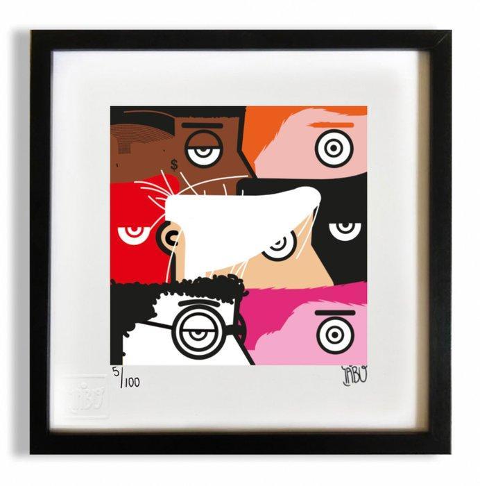 IABO (1980) - I want to be an artist (Hirst, Basquiat, Blek, Antiek en Kunst, Kunst | Designobjecten