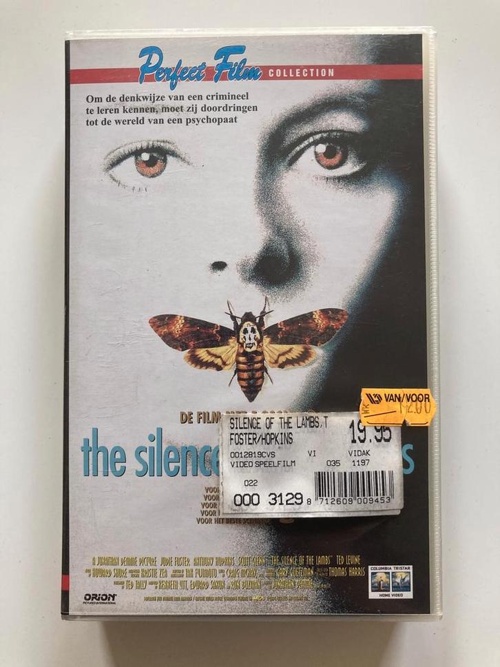 SILENCE OF THE LAMBS (IN SEAL) (VHS), Cd's en Dvd's, VHS | Film, Gebruikt