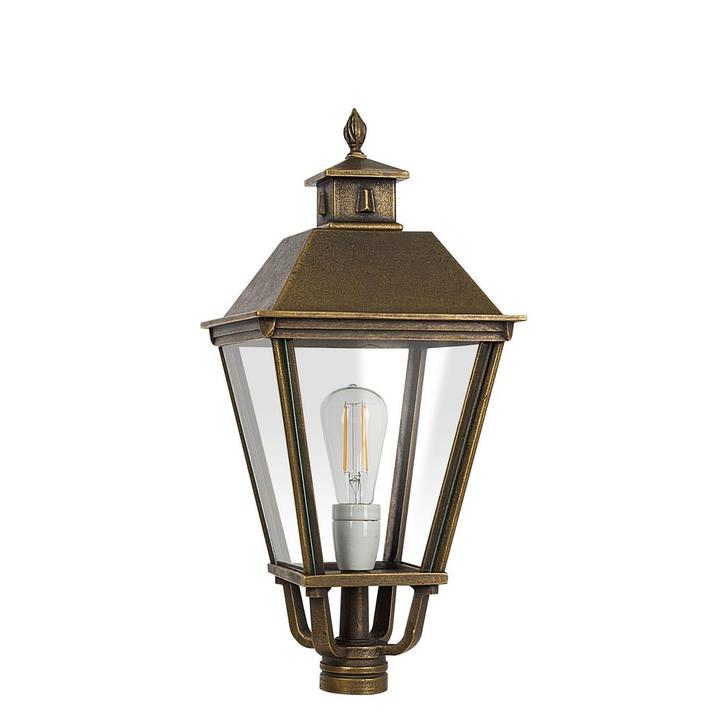 Lantaarnpalen, kappen, steunen en sokkels K9B Brons, Tuin en Terras, Buitenverlichting, 50 tot 250 watt, Nieuw, Overige materialen