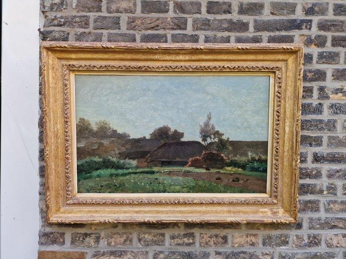 Paul Joseph Constantin Gabriël (1828-1903) - Zonnige dag op, Antiek en Kunst, Kunst | Schilderijen | Klassiek