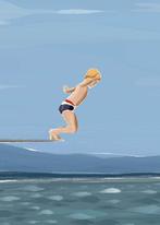 Félix Díaz de Escauriaza - The Springboard, Antiek en Kunst