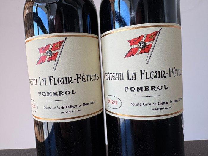 2020 Chateau La Fleur Petrus - Pomerol - 2 Bouteilles (0,75, Verzamelen, Wijnen