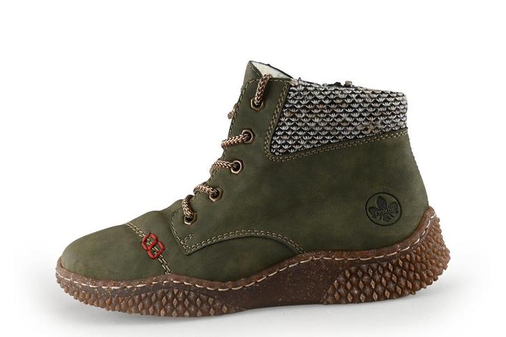 Rieker Laarzen in maat 37 Groen, Kleding | Dames, Schoenen, Groen, Zo goed als nieuw, Hoge laarzen, Verzenden