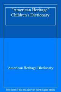 American Heritage Childrens Dictionary By American Heritage, Livres, Livres Autre, Envoi