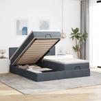 vidaXL Ottoman bed met matrassen 200x200cm fluweel, Huis en Inrichting, Slaapkamer | Bedden, Verzenden, Nieuw