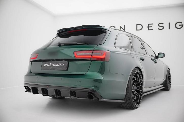 Aggressive Diffuser V.4 voor Audi A6 C7 Avant S-line, Auto diversen, Tuning en Styling, Ophalen of Verzenden