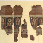 Oude Egypte, Nieuwe rijk Papyrus Dertien fragmenten met, Antiek en Kunst