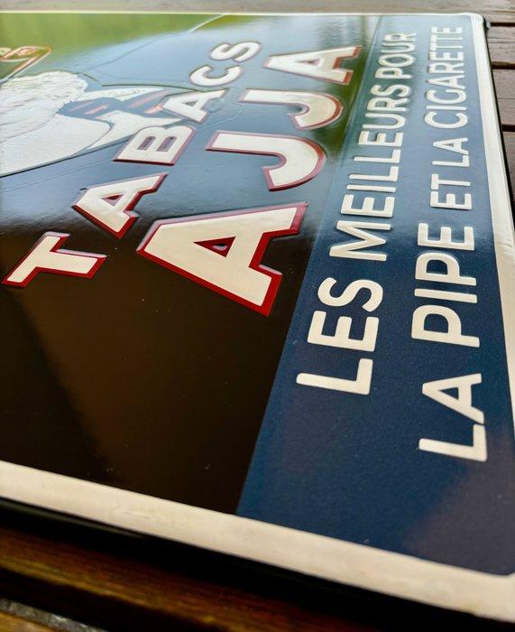 Tabacs Ajja (1934) - Emaille-Schild - Emaille - Tabacs Ajja, Antiquités & Art, Antiquités | Assiettes décoratives & Carrelages