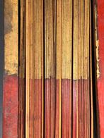 Burmese manuscript “Parabaik” - palmenblad - Myanmar/Birma, Antiek en Kunst