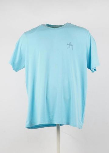 Vintage Guy Harvey T-Shirt in Blue Color Size XXL, Ophalen of Verzenden