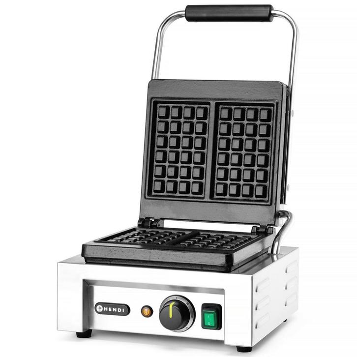 Wafelijzer | Enkel | Luikse Wafels | 50°C/300°C | 1.5kW, Zakelijke goederen, Horeca | Keukenapparatuur, Nieuw in verpakking, Verzenden