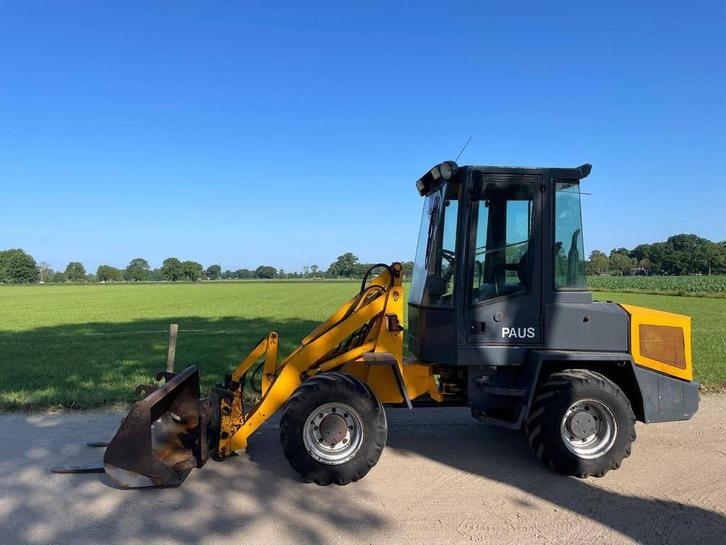 Veiling: Kniklader Paus RL552 Diesel 1996, Zakelijke goederen, Machines en Bouw | Kranen en Graafmachines, Ophalen