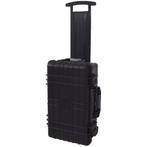 vidaXL Hardcase transportkoffer met wielen en schuimen, Audio, Tv en Foto, Verzenden, Nieuw