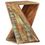 vidaXL Bijzettafel 35x35x55 cm massief gerecycled hout, Huis en Inrichting, Tafels | Bijzettafels, Verzenden, Nieuw