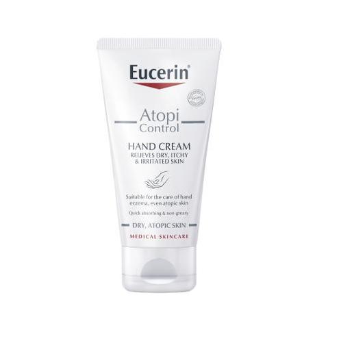 Eucerin AtopiControl Handcrème 75ml (Handcreme), Handtassen en Accessoires, Uiterlijk | Lichaamsverzorging, Nieuw, Verzenden