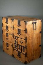 Commode - Bois, Une magnifique boîte à documents de marchand, Antiek en Kunst