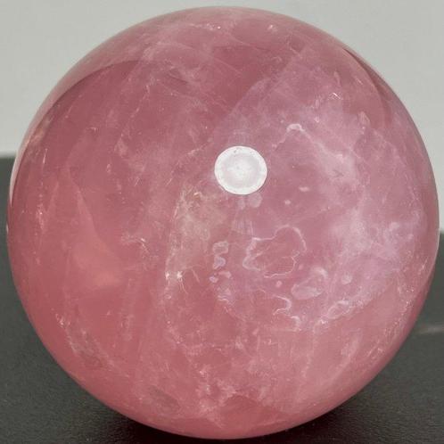 Quartz rose Sphère en quartz rose poli, grande, de qualité, Verzamelen, Mineralen en Fossielen