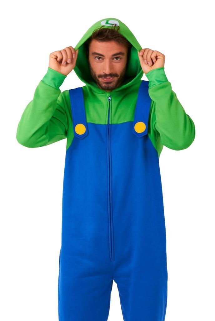 Luigi Onesie OppoSuits, Kleding | Heren, Carnavalskleding en Feestkleding, Nieuw, Verzenden