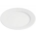 Borden | KASZUB | Porselein | Wit | 6 Stuks | Ø240mm, Verzenden