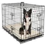 MaxxPet Hondenbench met Plaid - Zwart - Incl. Plaid - 107..., Dieren en Toebehoren, Ophalen of Verzenden, Nieuw