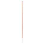 Reservepaal 106 cm, enkele pen, voor pluimveenetten, oranje