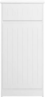 Tweedekans | SoBuy - Laundry Cabinet - 40 x 39 x 86 cm - Wit, Huis en Inrichting, Kasten | Kleerkasten, Ophalen of Verzenden, Nieuw