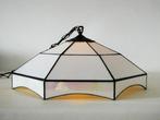 Lampe - Grand lustre suspendu de style Tiffany en verre, Antiek en Kunst