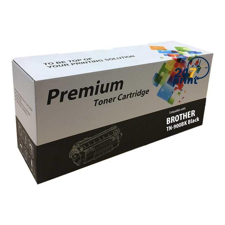 Huis-Merk  BROTHER TN-900 BK Toner Zwart 6k 247Print, Computers en Software, Printerbenodigdheden, Toner, Nieuw, Verzenden