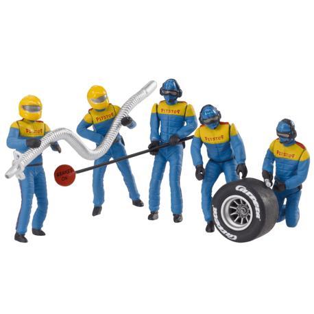 Pitstop Monteurs Blauw - Carrera - 21132, Hobby en Vrije tijd, Modelbouw | Figuren en Diorama's, Verzenden