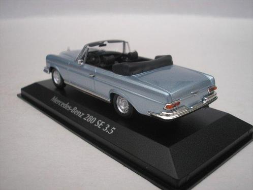 Minichamps 1:43 - Modelauto - Mercedes-Benz 280 SE 3.5, Hobby en Vrije tijd, Modelauto's | 1:5 tot 1:12