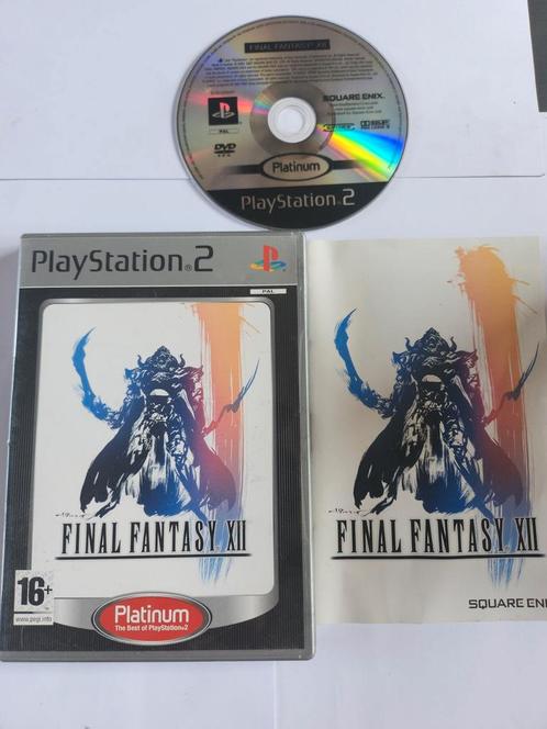 Final Fantasy XII Platinum Playstation 2, Games en Spelcomputers, Games | Sony PlayStation 2, Zo goed als nieuw, Ophalen of Verzenden