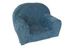 Kinderfauteuil - LINCOL - 60x40x45 cm - corduroy - turkoois, Kinderen en Baby's, Kinderkamer | Tafels en Stoelen, Ophalen of Verzenden