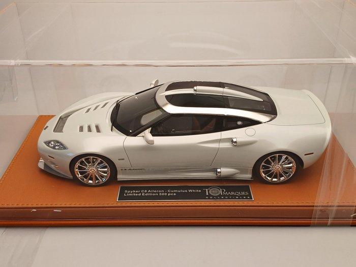 Top Marques 1:18 - Modelauto - Spyker C8 Aileron - 2011, Hobby en Vrije tijd, Modelauto's | 1:5 tot 1:12
