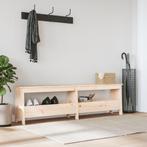 vidaXL Halbankje 160x28x45 cm massief grenenhout, Huis en Inrichting, Verzenden, Nieuw