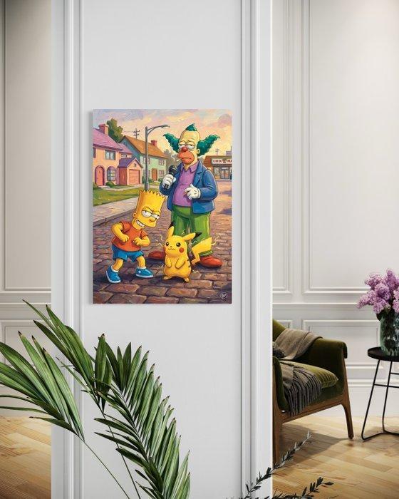 SDIMART 1996 - Pika Bart and Krusty Out Partying Simpsons, Consoles de jeu & Jeux vidéo, Consoles de jeu | Accessoires Autre