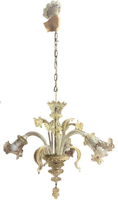 Murano - Kroonluchter - Muranoglas, Antiek en Kunst, Antiek | Verlichting