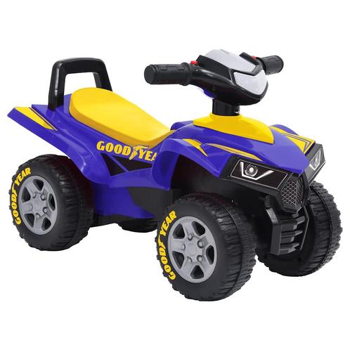 vidaXL Loopquad Goodyear blauw, Kinderen en Baby's, Speelgoed | Buiten | Los speelgoed, Nieuw, Verzenden