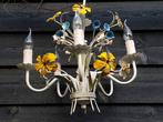 Lustre - Floral - Fer forgé - Fleurs de chandelier Tole, Antiek en Kunst