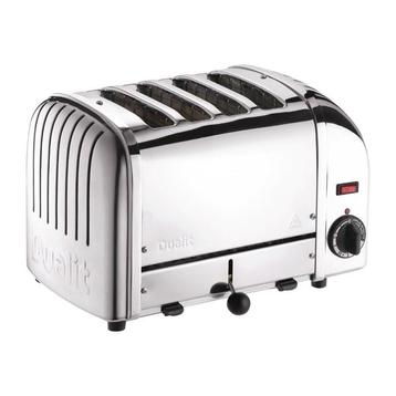 Broodrooster RVS | Cap.4st. | 130 sneden/h | 230V |, Verzenden